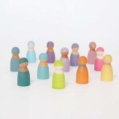 Радужные друзья Grimms Pastel цена и информация | Развивающие игрушки | kaup24.ee