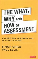 What, Why and How of Assessment: A guide for teachers and school leaders hind ja info | Ühiskonnateemalised raamatud | kaup24.ee