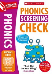 Practice for the Phonics Screening Check 2nd edition hind ja info | Ühiskonnateemalised raamatud | kaup24.ee