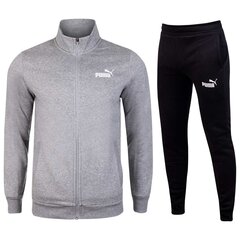 Puma Spordikostüümid Clean Sweat Suit Grey Black 585841 03 hind ja info | Puma Meeste riided | kaup24.ee