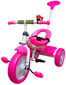 Lükatav kolmerattaline jalgratas T5, 2in1, roosa hind ja info | Kolmerattalised jalgrattad | kaup24.ee