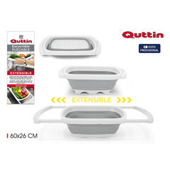 Складная кухонная сушилка Quttin (60 x 26 cм) цена и информация | Столовые и кухонные приборы | kaup24.ee
