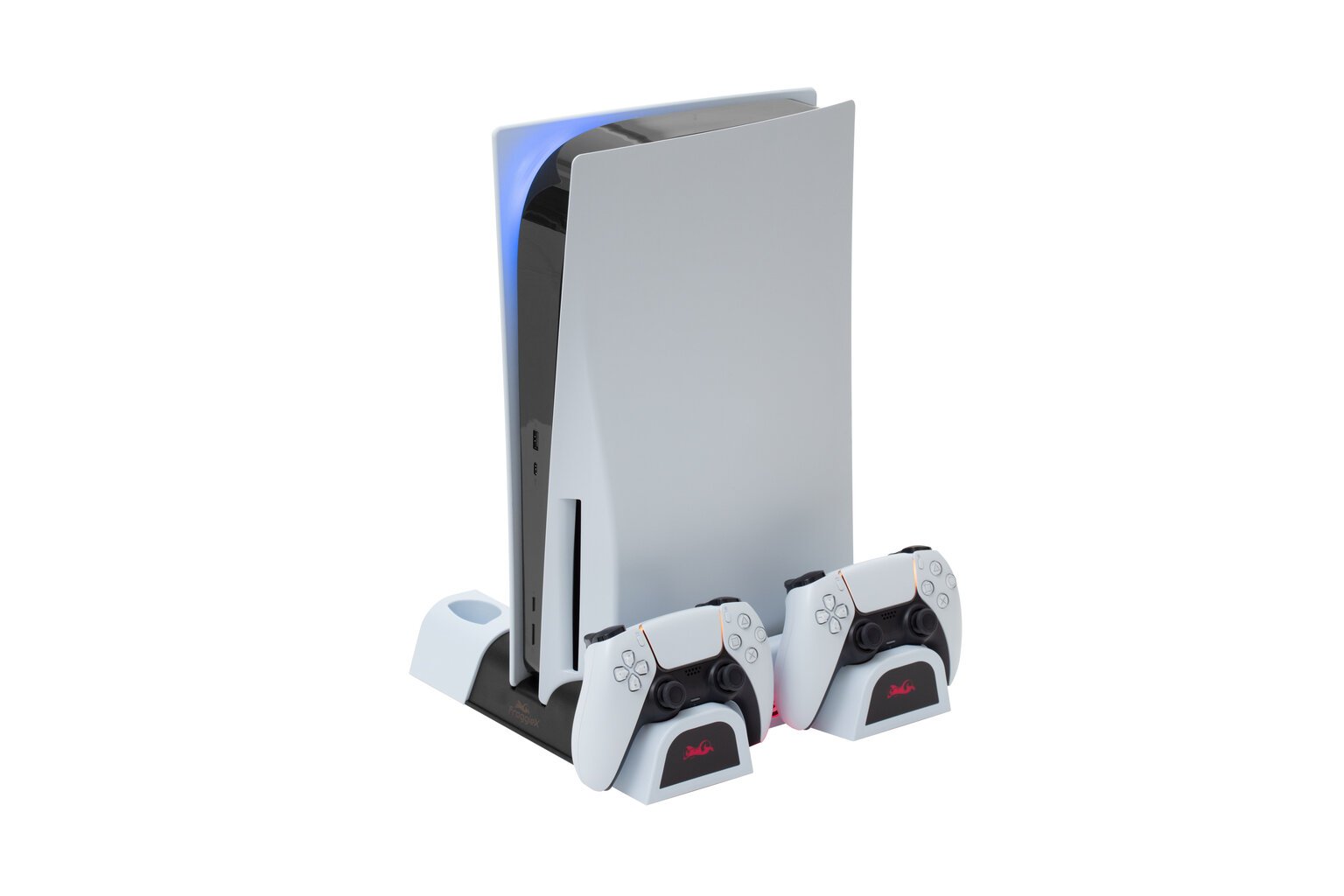 Multifunktsionaalne stend FROGGIEX PS5 laadija jahutus hind ja info | Mängukonsoolid | kaup24.ee