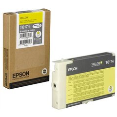 оригинальные чернила epson c13t617400, желтые, 100 мл, большая емкость, epson b500, b500dn цена и информация | Картриджи для струйных принтеров | kaup24.ee