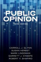 Public Opinion 3rd edition цена и информация | Книги по социальным наукам | kaup24.ee