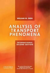 Analysis of Transport Phenomena 2nd Revised edition hind ja info | Ühiskonnateemalised raamatud | kaup24.ee
