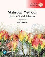 Statistical Methods for the Social Sciences, Global Edition 5th edition hind ja info | Ühiskonnateemalised raamatud | kaup24.ee