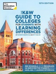 K and W Guide to Colleges for Students with Learning Differences: 325plus Schools with Programs or Services for Students with ADHD, ASD, or Learning Differences 15th Revised edition цена и информация | Книги по социальным наукам | kaup24.ee