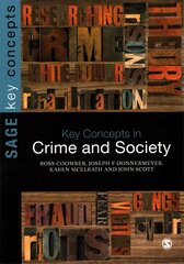 Key Concepts in Crime and Society hind ja info | Ühiskonnateemalised raamatud | kaup24.ee