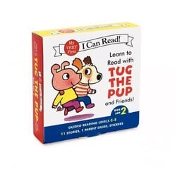 Learn to Read with Tug the Pup and Friends! Box Set 2: Levels Included: C-E, Box set 2 hind ja info | Noortekirjandus | kaup24.ee