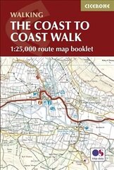 Coast to Coast Map Booklet: 1:25,000 OS Route Map Booklet цена и информация | Путеводители, путешествия | kaup24.ee