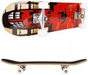 Классический скейтборд 79 см, ABEC-11, красный цена и информация | Скейтборды | kaup24.ee