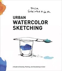 Urban Watercolor Sketching: A Guide to Drawing, Painting, and Storytelling in Color цена и информация | Книжки - раскраски | kaup24.ee