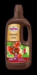 TOMATI, PAPRIKA JA ÜRTIDE VÄETIS VETIKAEKSTRAKTIGA hind ja info | Substral Aiakaubad | kaup24.ee