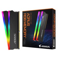 Operatiivmälu Gigabyte Aorus RGB 16GB (2x8GB) DDR4 PC4 цена и информация | Оперативная память (RAM) | kaup24.ee