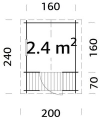 Laste mängumaja 4IQ Uudishimu, puidust hind ja info | 4IQ Lapsed ja imikud | kaup24.ee