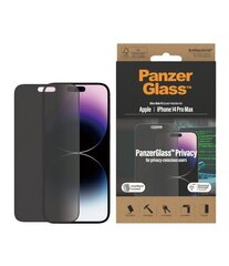 PanzerGlass для iPhone 14 Pro Max цена и информация | Ekraani kaitsekiled | kaup24.ee