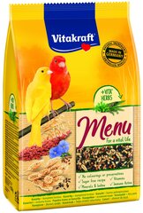 Kanaarilindude täissööt Vitakraft Premium Menu, 500 g цена и информация | Корм для птиц | kaup24.ee