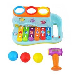 Развивающий ксилофон с молотком Iso Trade цена и информация | Игрушки для малышей | kaup24.ee