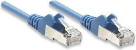 Сетевой кабель Intellinet Cat6 UTP, 1 м, синий, 100% медь цена и информация | Кабели и провода | kaup24.ee