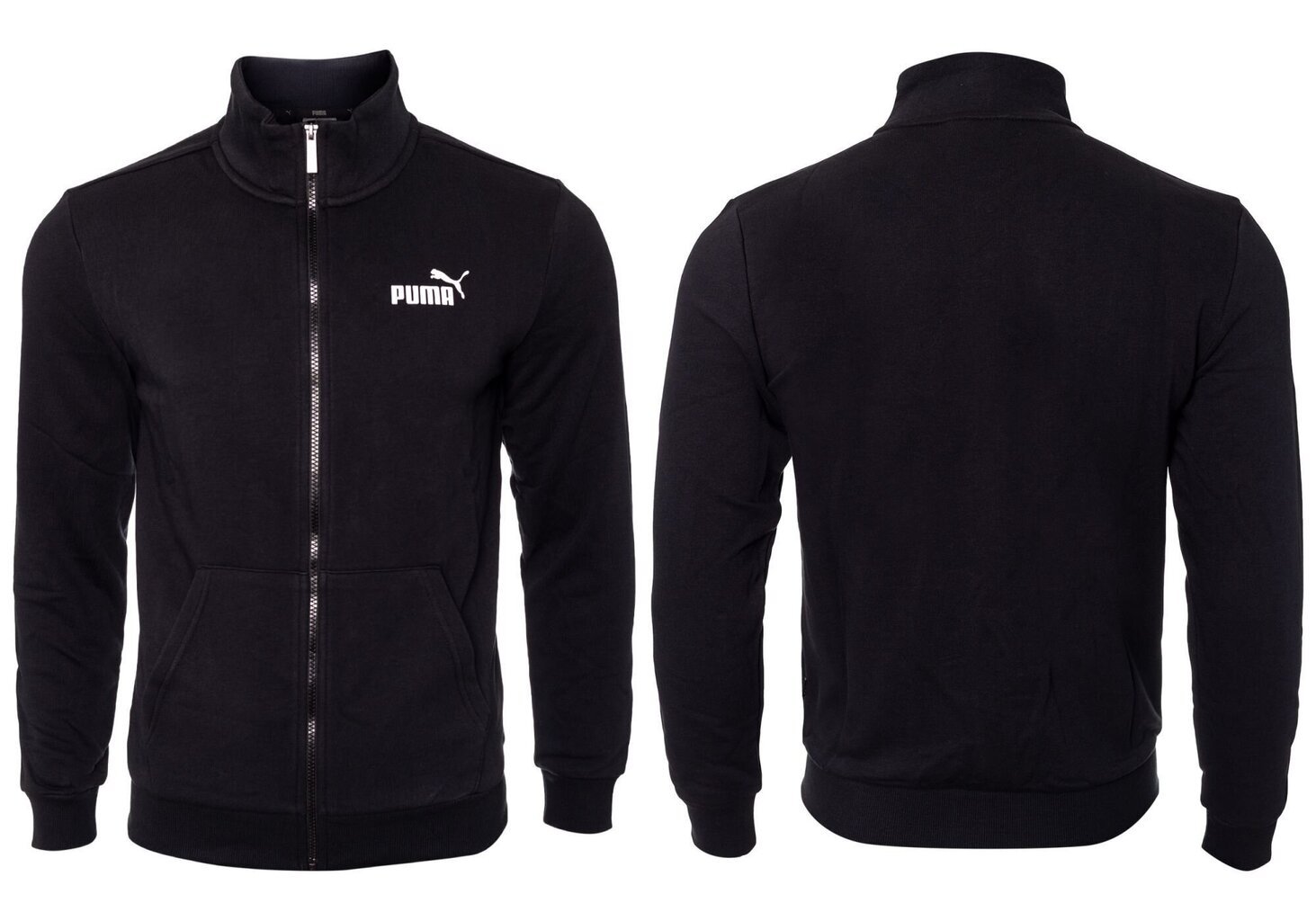 Meeste džemper Puma Ess Track Jacket Black 586694 01 цена и информация | Meeste pusad | kaup24.ee