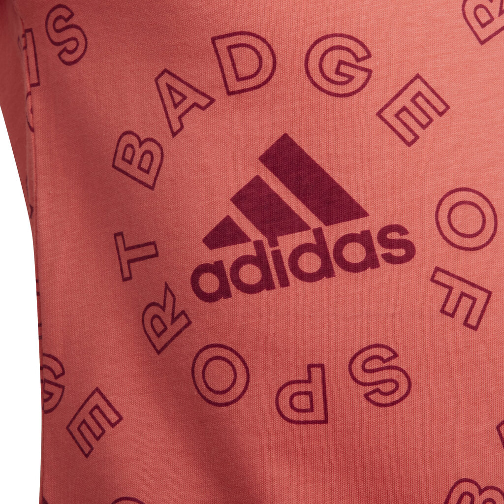 Tüdrukute pluus Adidas G Logo T Ess Pink HF1831 HF1831/164 hind ja info | Tüdrukute särgid | kaup24.ee