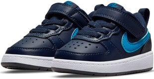 Детские кроссовки Nike Court Borough Low2 BQ5453 403/8.5K, синие цена и информация | Детская спортивная обувь | kaup24.ee