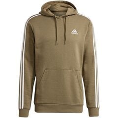 Meeste džemper Adidas Sweatshirt Essentials Fleece, Khaki hind ja info | Meeste spordiriided | kaup24.ee
