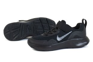 Nike Jalatsid Wearallday Black hind ja info | Laste spordijalatsid | kaup24.ee