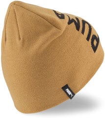 Мужская шапка Puma Ess Classic Cuffless Beanie 023433 10, коричневая цена и информация | Мужские шарфы, шапки, перчатки | kaup24.ee