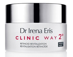 Öökreem retinoididega Dr Irena Eris Clinic Way nr 2, 50 ml цена и информация | Кремы для лица | kaup24.ee