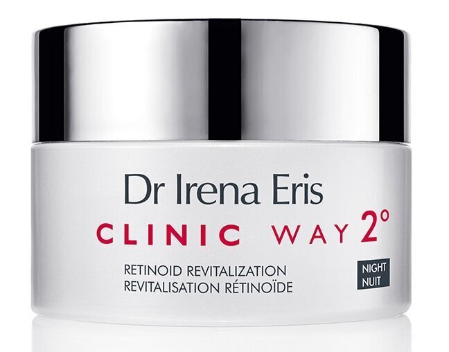 Öökreem retinoididega Dr Irena Eris Clinic Way nr 2, 50 ml цена и информация | Näokreemid | kaup24.ee