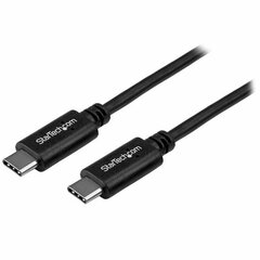 Kaabel USB C Startech USB2CC 0,5 m Must цена и информация | Кабели для телефонов | kaup24.ee