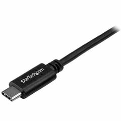 Kaabel USB C Startech USB2CC 0,5 m Must цена и информация | Кабели для телефонов | kaup24.ee