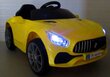 Elektriauto Cabrio B3, kaugjuhtimispuldiga, kollane hind ja info | Laste elektriautod | kaup24.ee