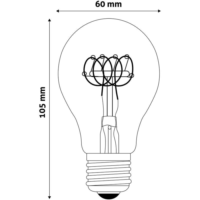 LED-lamp AVIDE 5W E27 Soft Filament цена и информация | Lambipirnid, lambid | kaup24.ee