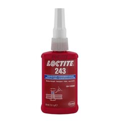 Keermeliim (keskmise tugevusega, 26Nm) 243 50ml, Loctite hind ja info | Liimid | kaup24.ee