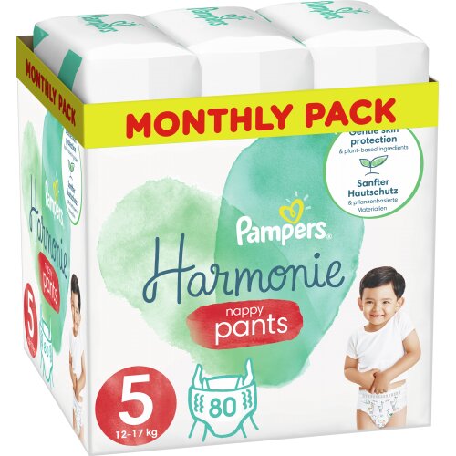 Pampers Harmonie Pants Püksmähkmed, Suurus 5, 80 Mähet, 12-17kg цена и информация | Mähkmed | kaup24.ee
