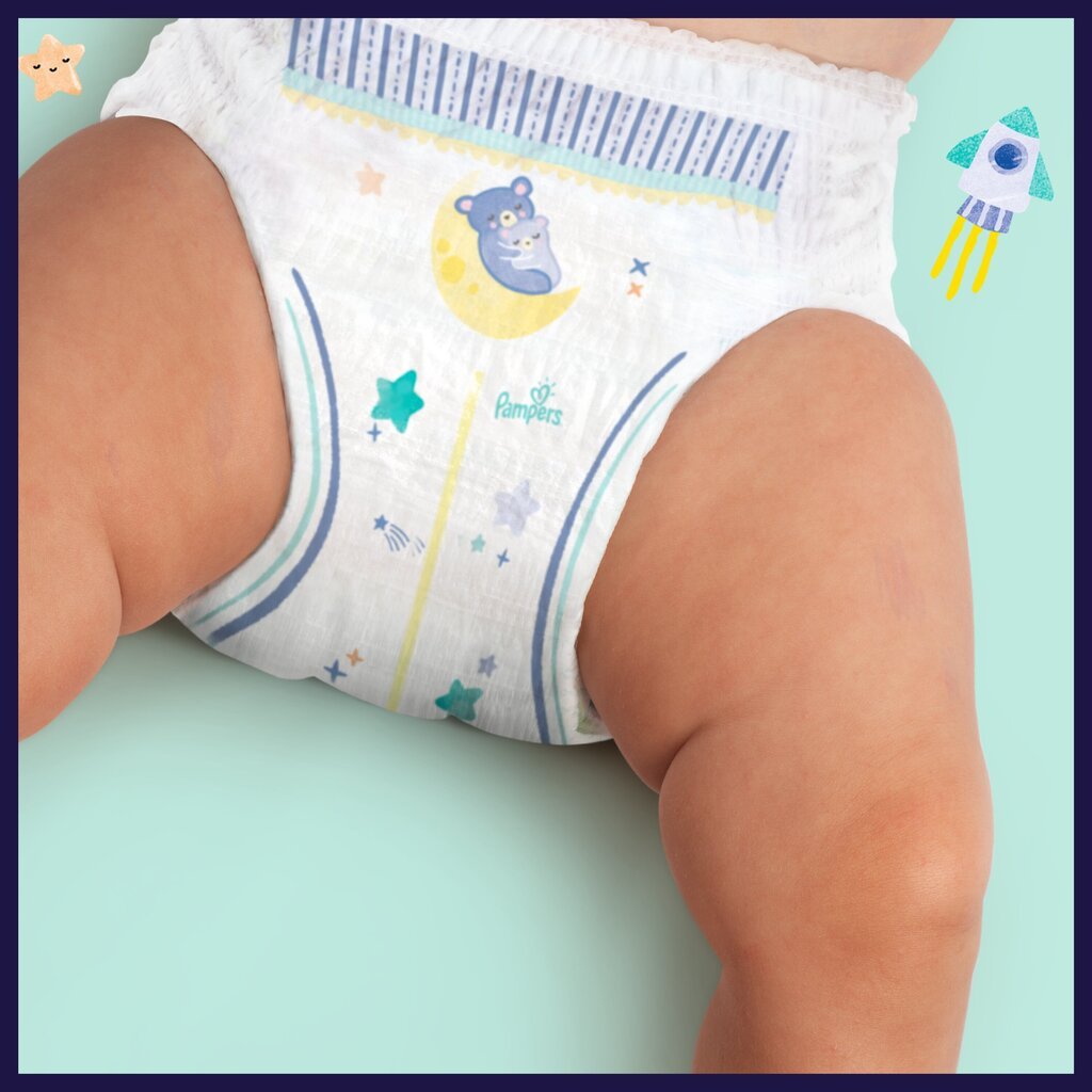 Püksmähkmed Pampers Night Pants Monthly Pack, suurus 5, 12-17 kg, 88 tk hind ja info | Mähkmed | kaup24.ee