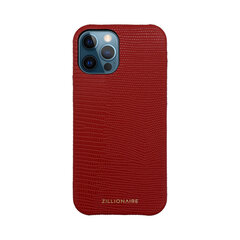 ZILLIONAIRE iPhone 12 Pro Max (6,7″) Lizard Nahast Ümbris – Punane hind ja info | Telefoni kaaned, ümbrised | kaup24.ee