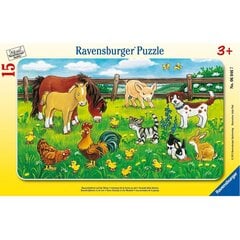 Pusle Ravensburger Talu 15 juppi, 06046 hind ja info | Pusled | kaup24.ee