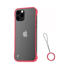 iPhone 12 Pro Max (6,7″) raamita läbipaistev ümbris – Punane hind ja info | Telefoni kaaned, ümbrised | kaup24.ee