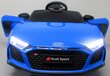 Elektriauto AUDI R8 SPORT, puldiga, Sinine hind ja info | Laste elektriautod | kaup24.ee