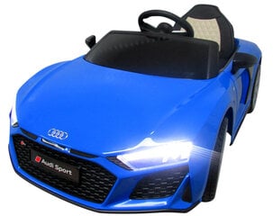 Elektriauto AUDI R8 SPORT, puldiga, Sinine hind ja info | Laste elektriautod | kaup24.ee