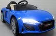 Elektriauto AUDI R8 SPORT, puldiga, Sinine hind ja info | Laste elektriautod | kaup24.ee