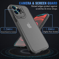 iPhone 12 Pro Max (6,7″) Shield kaitseümbris – Must hind ja info | Telefoni kaaned, ümbrised | kaup24.ee