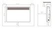 Elektriline paneelküttekeha 1000W elektroonilise juhtimisega Dimplex PLX 100E, valge hind ja info | Küttekehad | kaup24.ee