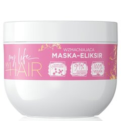 Укрепляющая маска-эликсир Eveline My Life My Hair, 300мл цена и информация | Маски, масла, сыворотки | kaup24.ee
