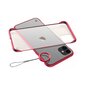 iPhone 12 Pro (6,1″) raamita läbipaistev ümbris – Punane цена и информация | Telefoni kaaned, ümbrised | kaup24.ee