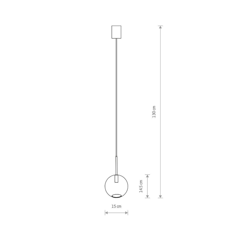 Rippvalgusti Nowodvorski SPHERE S 7847 hind ja info | Rippvalgustid | kaup24.ee